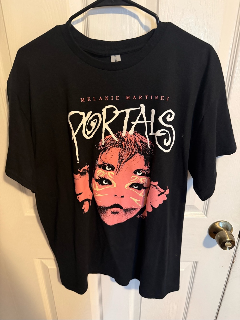 Melanie Martinez Portals Graphic Tee - Black with Pink Print